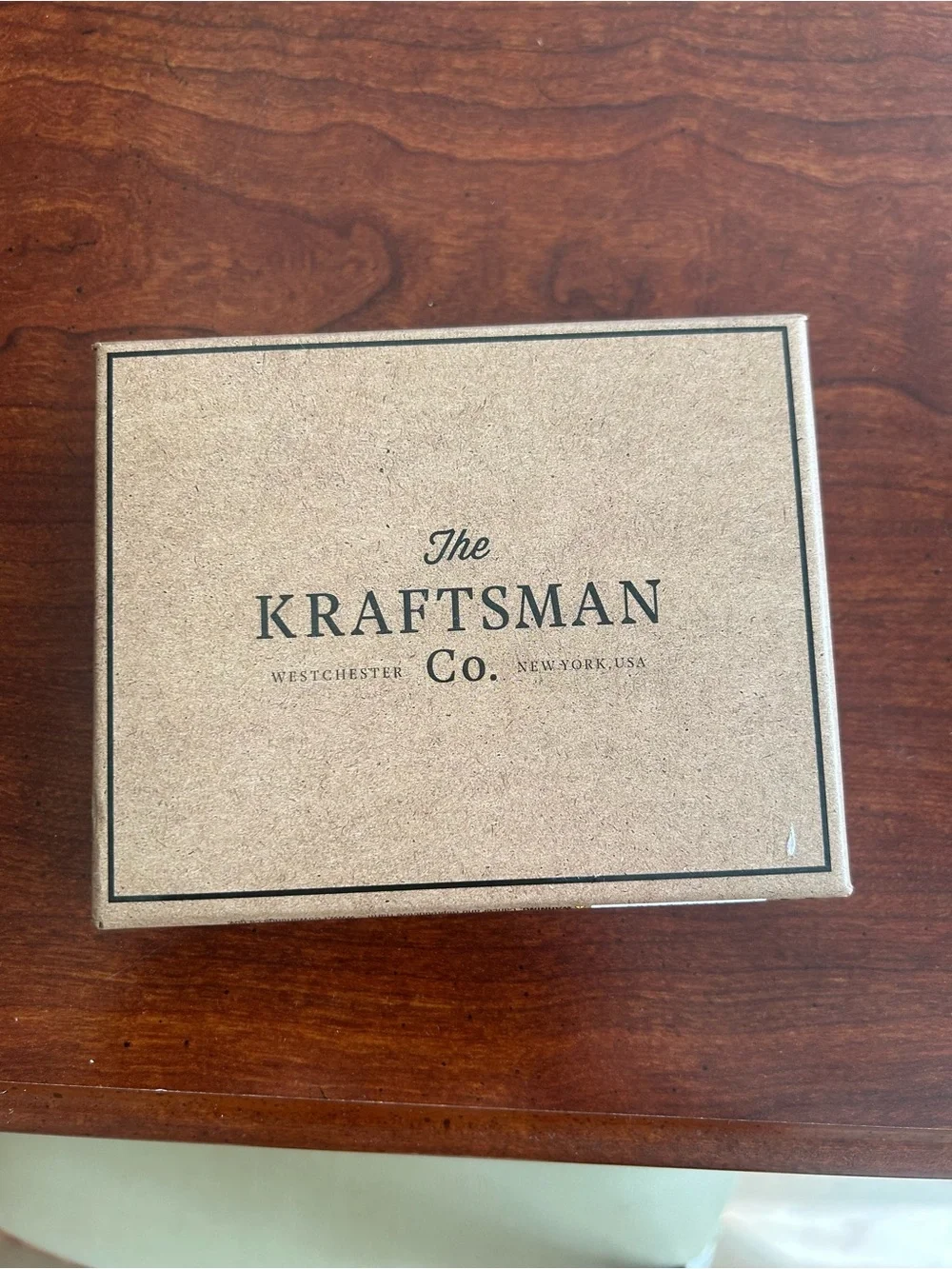 The Kraftsman Co. USA Flag Needlepoint Wallet NIB